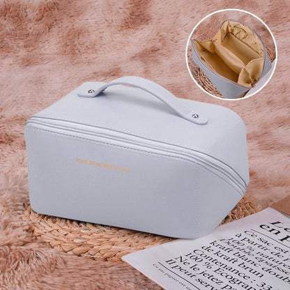 Makeup Bag Cosmetic Toiletries Organizer Traveling Waterproof Storage Case Purse