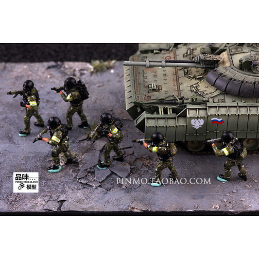 1/72 Russian Federation Security Counter Strike 6 Soldier Model