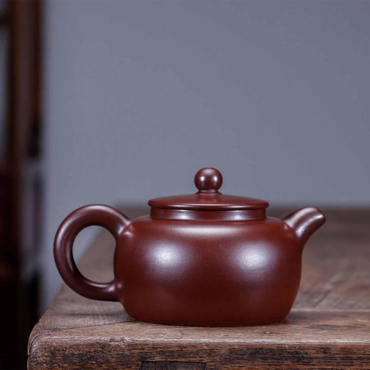 Handmade Tea Pot Original Ore Yixing Zisha Zhu Clay Character Carved Master Pot
