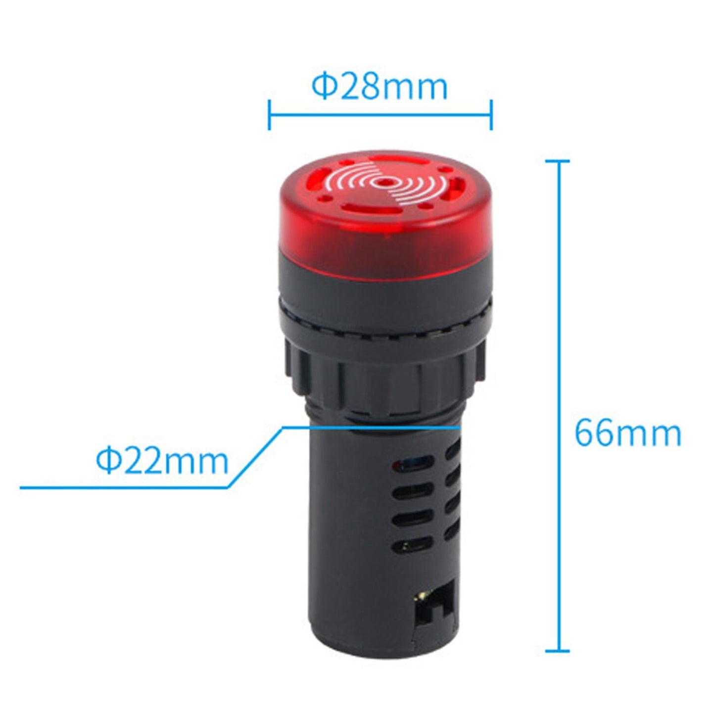 1/2/3/5/10Pcs 110V AD16-22SM Buzzer LED Flash Alarm Indicator Signal Light s