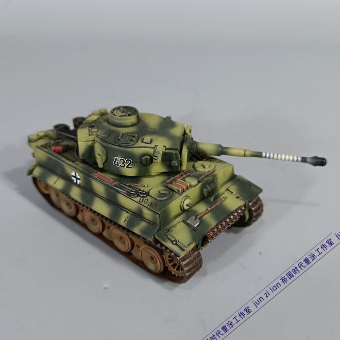 1/72 Tiger Type 1 Tank Model Yellow Green Camo Tank Model