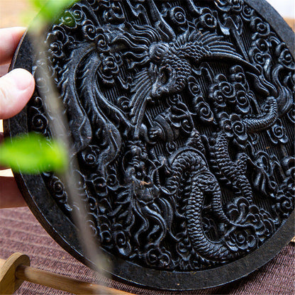 500g Dragon & Phenix Big Red Robe Top Black Tea Cake Da Hong Pao Tea Wu Long Tea