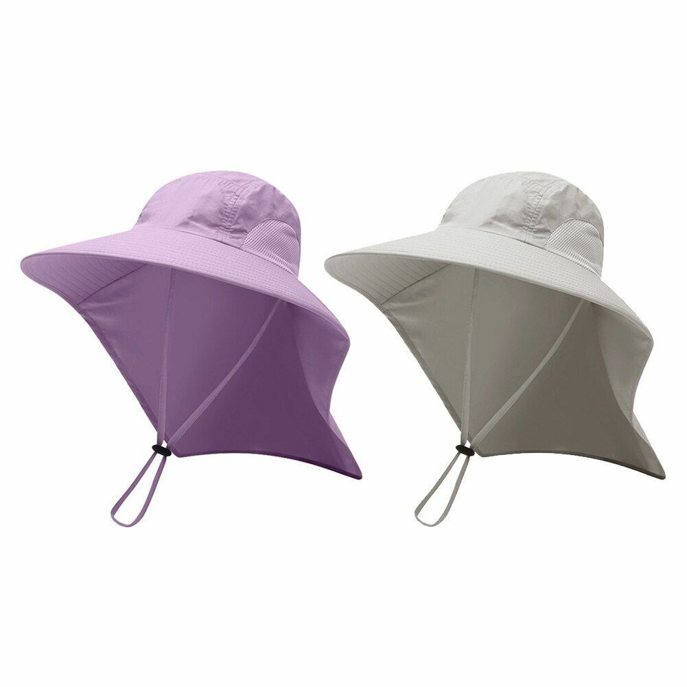 Summer Hat Sun Protection Cap Outdoor Fishing Hiking Anti UV 40*40*30 CM Nylon