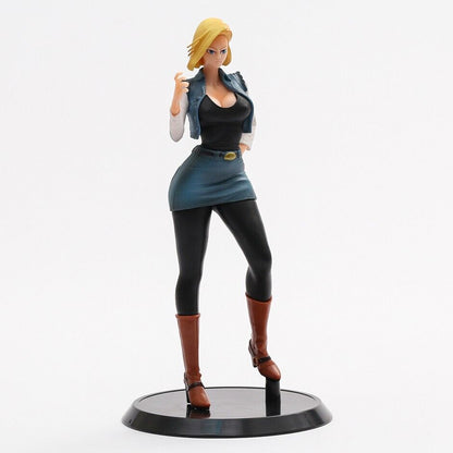 Dragon Ball Android NO.18 Battle Version PVC Action Figure Model Toy Statue Gift