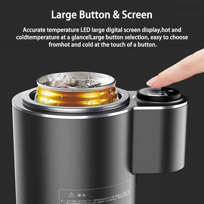 2 In 1 Car Cup Mug Holder DC 12V Heating & Cooling Cup