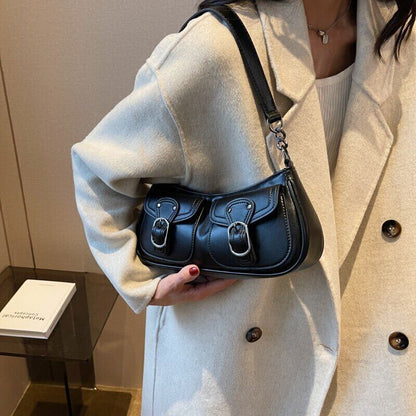 Shoulder Bag Women Female Small Pocket Underarm Handbags and Purses