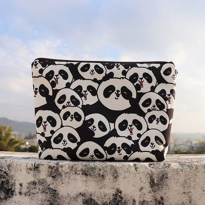 Bonded Fabric Storage Bag Travel Toiletries Organize Cosmetic Bag Makeup Purse