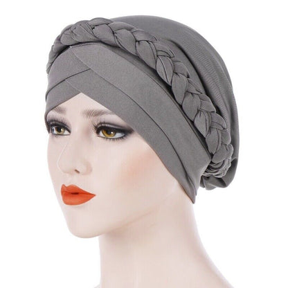 Turban Hat Hat Baotou Hat Caps Head Wearing Comfort Beautiful Colorful Fashion