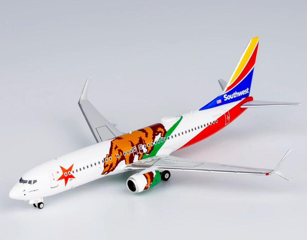 1:400 NG Model Southwest BOEING 737-800 Passenger Aircraft Diecast Plane Model