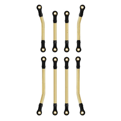 8PCS/Set Brass High Clearance Links Kit for Traxxas TRX4M 1/18 RC Car Upgrades