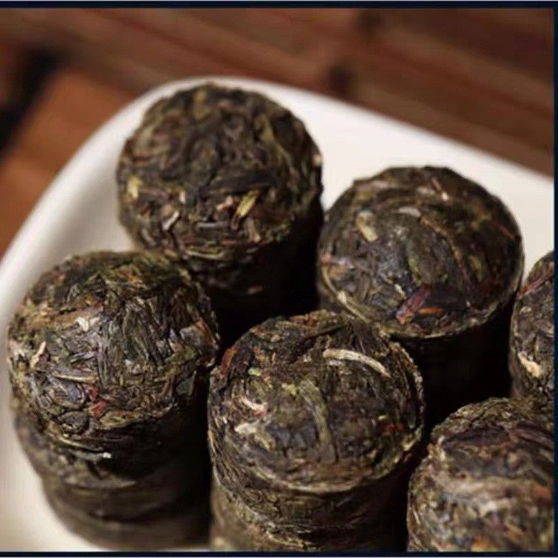 500G genuine Yunnan Menhai Jasmine Pu'er tea raw tea bulk Xiaotuo tea -