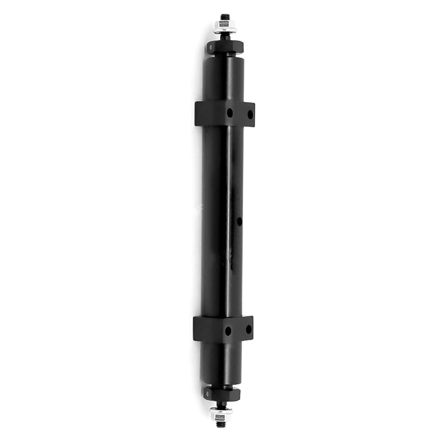 Black Metal Non-Powered Rear Wheel Axle For Tamiya Tractor Trailer 1:14 RC Car,