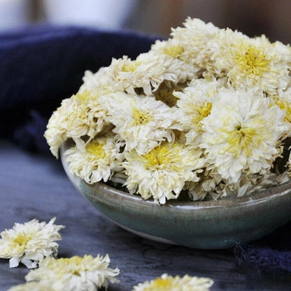 Organic Premium Huang Shan Tribute White Chrysanthemum Tea Dried Flower Tea 500g