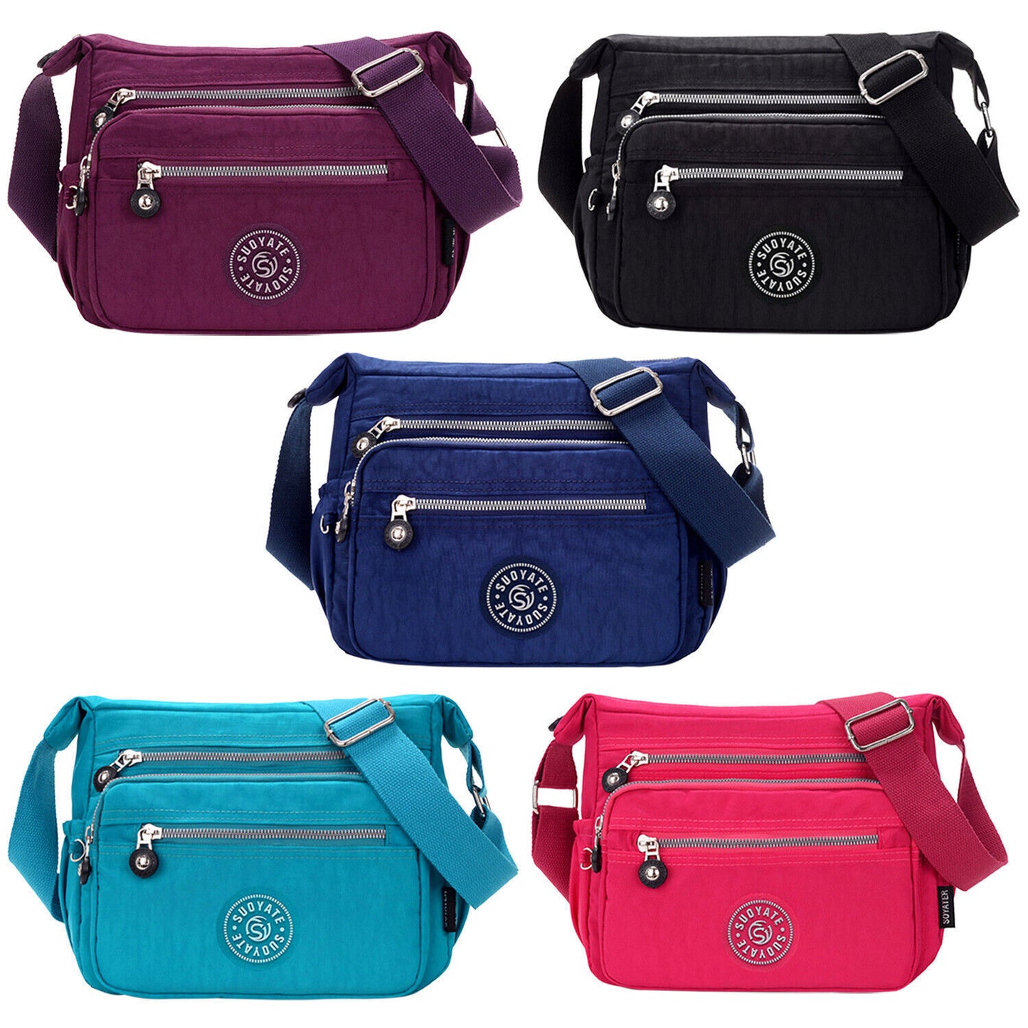 Waterproof Messenger Cross Body Ladies Handbag Bag Shoulder Bag Women Purse