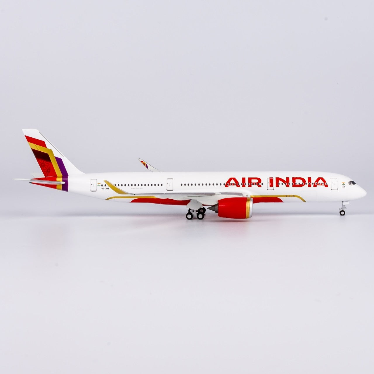 1:400 NGmodels Air India Airbus A350-900 Passenger Airplane Diecast Plane Model