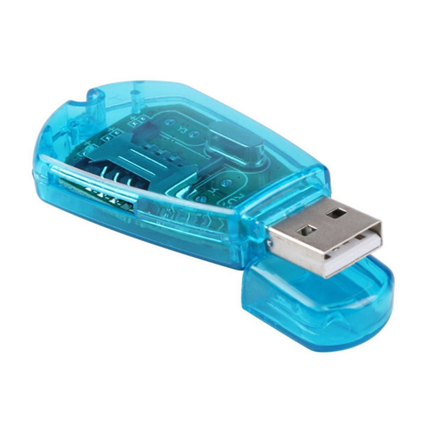Portable PC GSM Devices Phone SIM Card Reader & Drive For Windows XP/Vista/7 v
