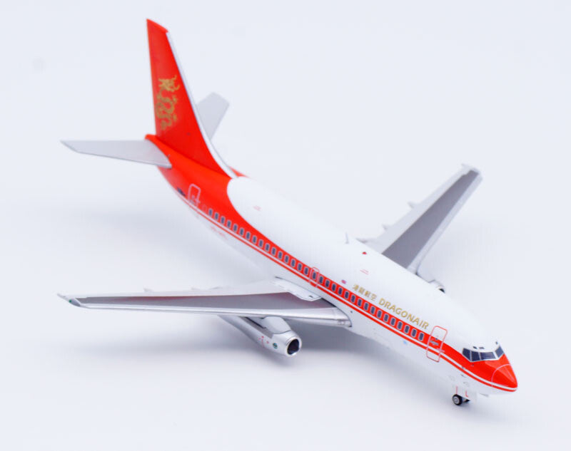 1:200 JC Wings DRAGONAIR BOEING B737-200 Passenger Plane Diecast Aircraft Model