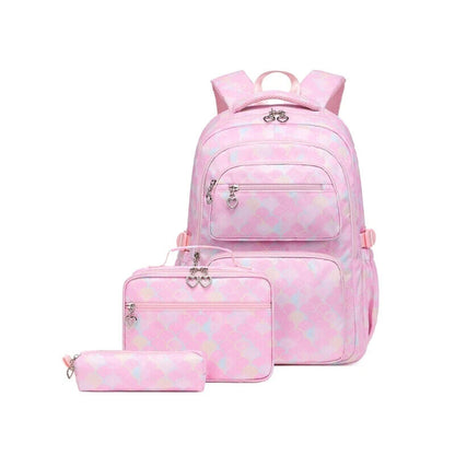 3pcs School Backpack Set School Bookbag Girls Schoolbag Travel Backpacks