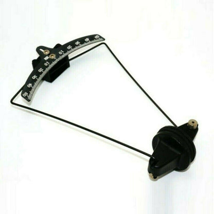 Aluminum+Plastic Aileron Angle Meter Airplane Measure Tool 0-50° RC Fixed Tool