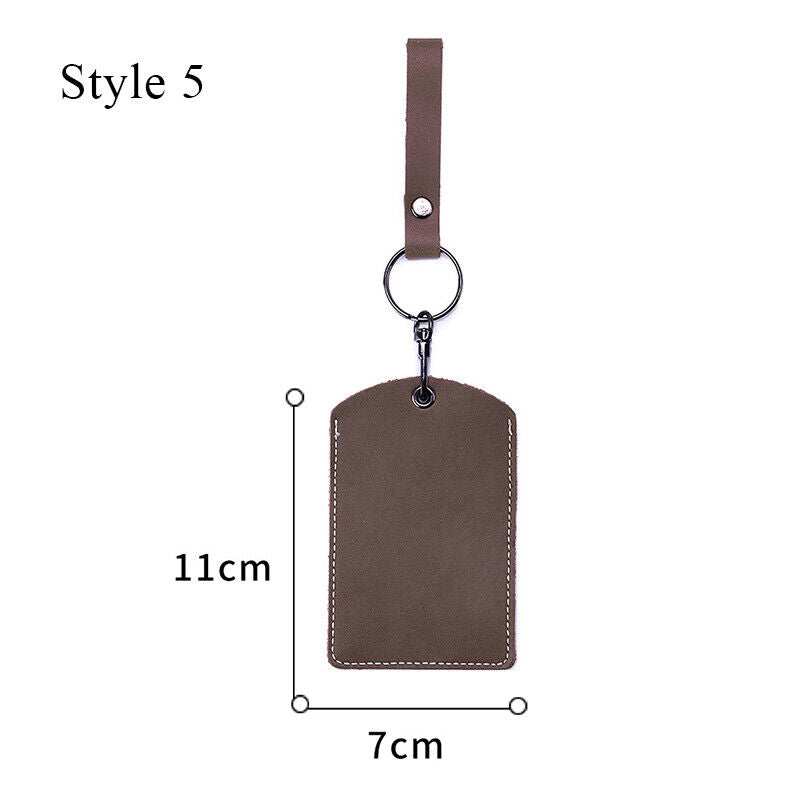 Card Holder Protective Cover Bus Card Cover ID Card Case Keychain Card Bag