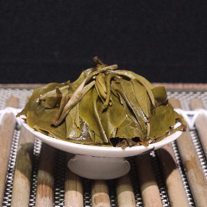 357g Yunnan Aged Pu-erh Raw Tea Cake Organic Green Tea Chinese Pu'er