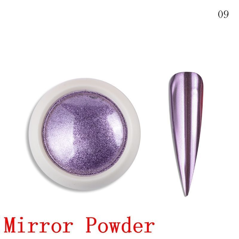 Nail Polish 8ml Jars Silver Gold Mirror Metallic Lacquer UV Gels Soak Off Paints