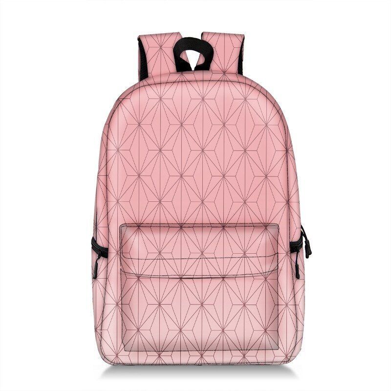 Backpack Waterproof Student School Bag Bookbag Cosplay Travel Fashion Red Purple