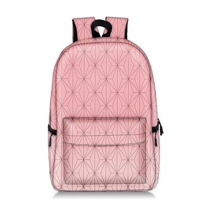 Backpack Waterproof Student School Bag Bookbag Cosplay Travel Fashion Red Purple