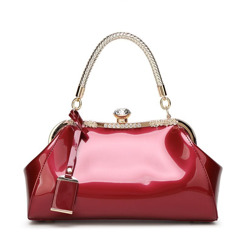 Evening Messenger Bag Handbags Patent Leather Shoulder Clutches 32*18*13 cm 1 pc