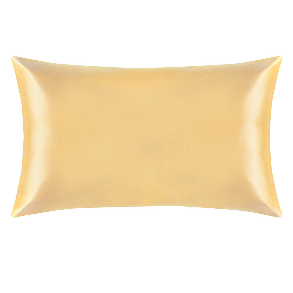 Pure Mulberry Silk Pillowcase Zippered 100% Silk Nourishes Hair Skin One piece