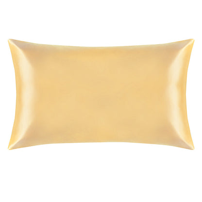 Pure Mulberry Silk Pillowcase Zippered 100% Silk Nourishes Hair Skin One piece