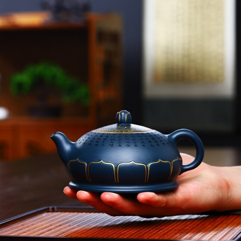 Traditional Craft Real Yixing Zisha Tianqing Clay Tea Pot Certificate Paper New