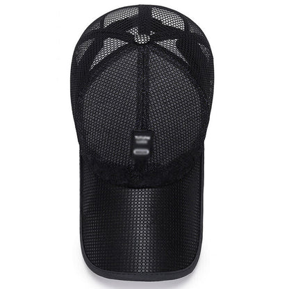 Outdoor Men Hat Women Caps Sunshade Sun Protection Lengthened Brim Summer
