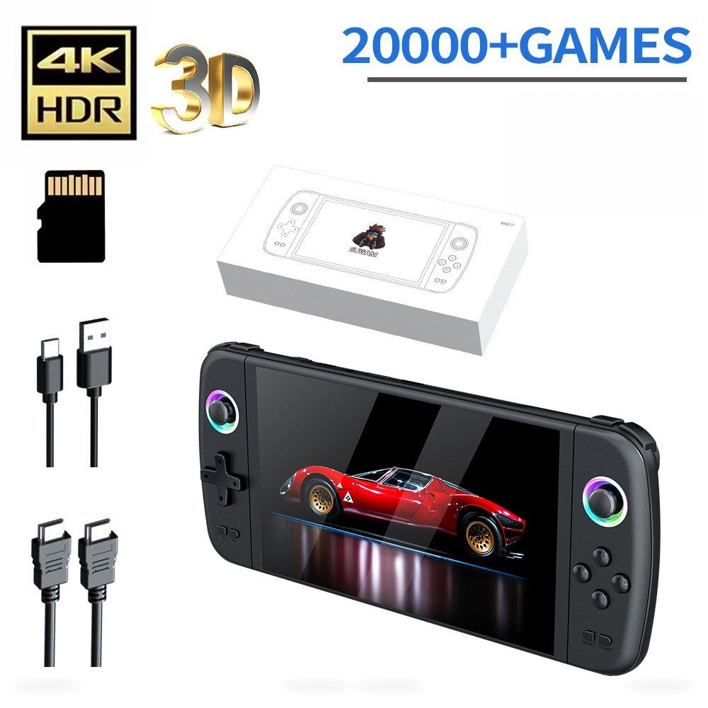 2026 New Upgraded M27 Retro Handheld Game Console, 128GB Mini Video Game