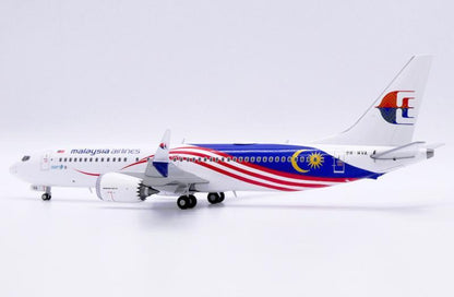 1:200 JC Wings malaysia airlines BOEING 737-8MAX Airplane Diecast Aircraft Model