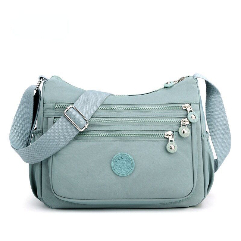 Messenger Bag Causal Women Shoulder Bag Nylon Crossbody Shoulder Bag Polyester