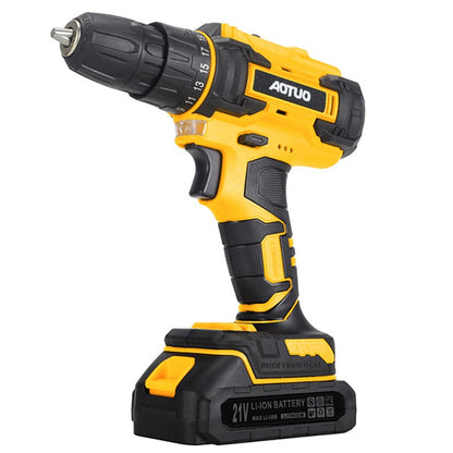 Household multi-function rechargeable electric drill with high power and brush05