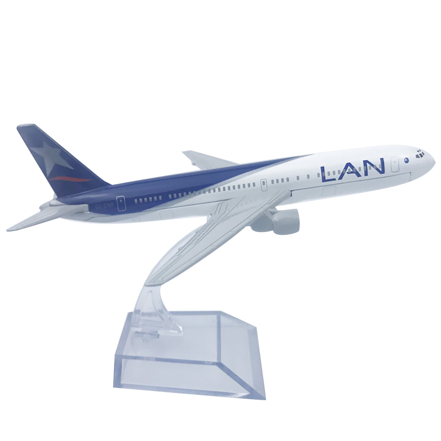 1:400 Scale 16cm Chile 777 Alloy Model Airplane With Base Souvenir Display