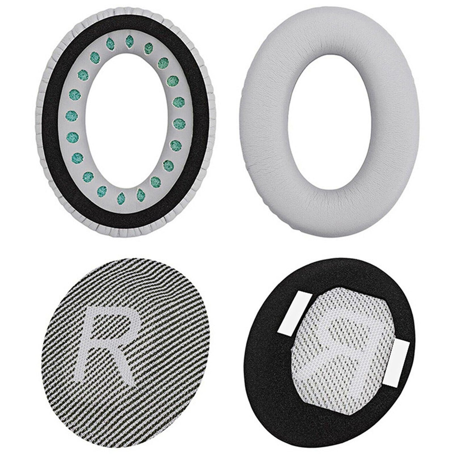 1Pair L+R Ear Pads Cushion Cover For Bose QuietComfort QC35/QC35 II Headphones