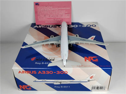 NG Model Air China for Airbus A330-300 B-6511 1/400 Aircraft Pre-built Model