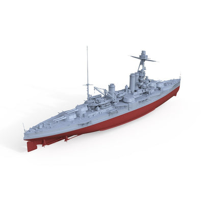 SS700567S 1/700 Military Model Kit FN Paris Courbet Class Battleship Full Hull