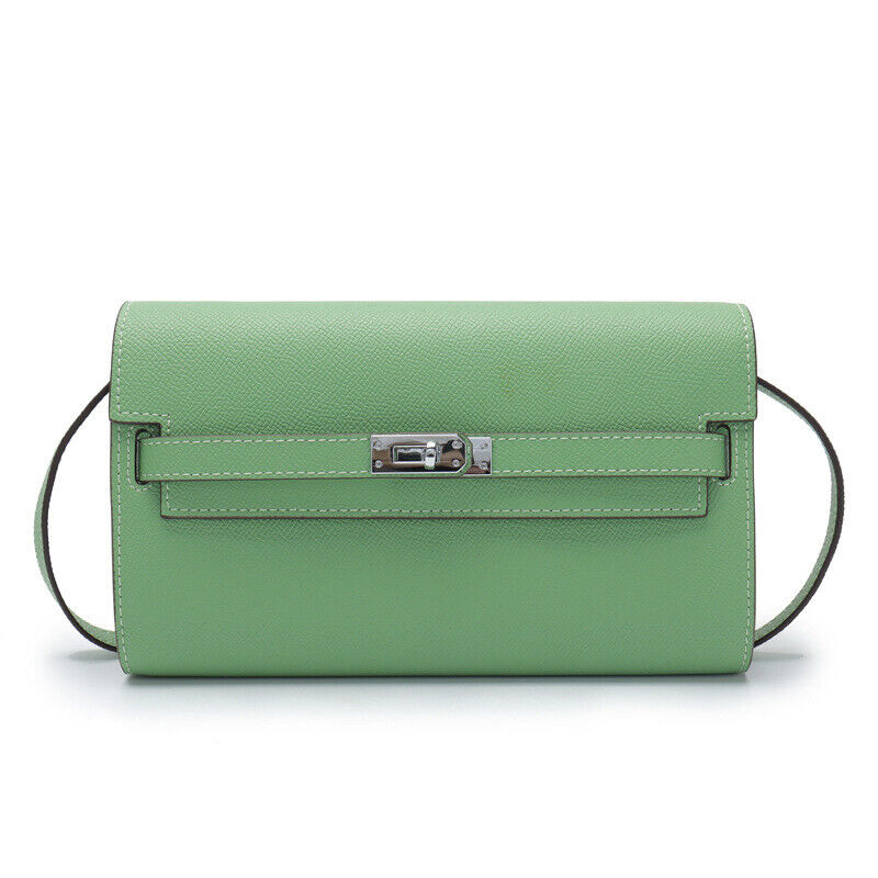 Mini Real Leather Flap Envelope Clutch Phone Wallet Shoulder Bag Purse Crossbody