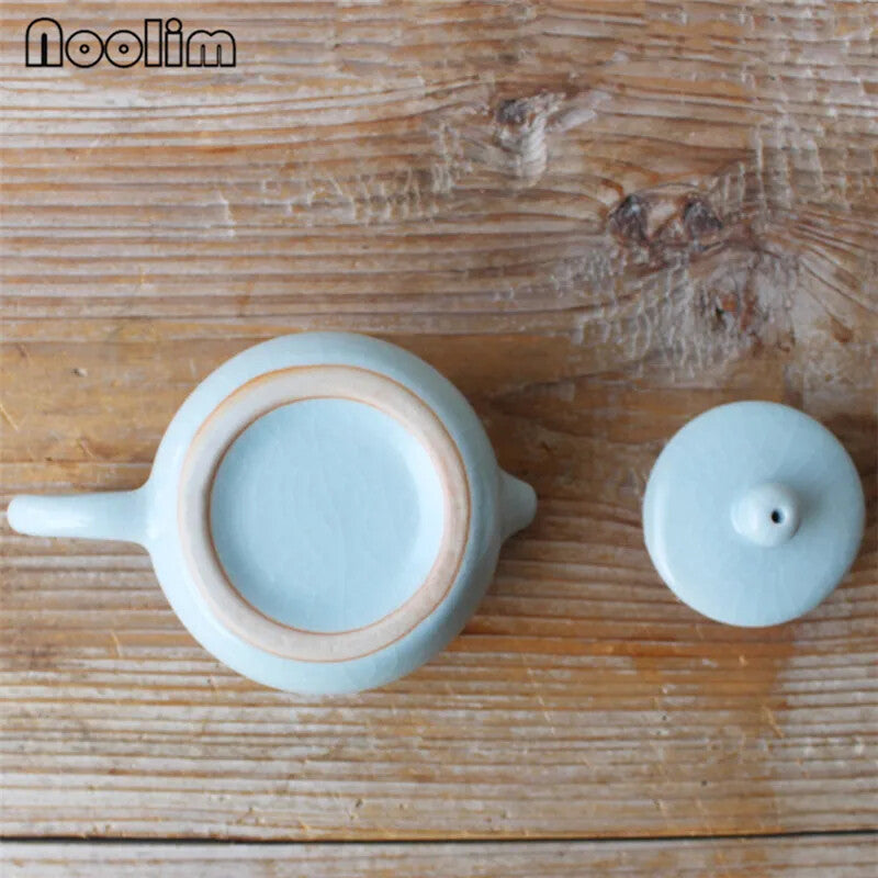 Mini Kiln Porcelain Teapot Ceramic Fingertip Tea Pot Small Tea Pet Ornaments