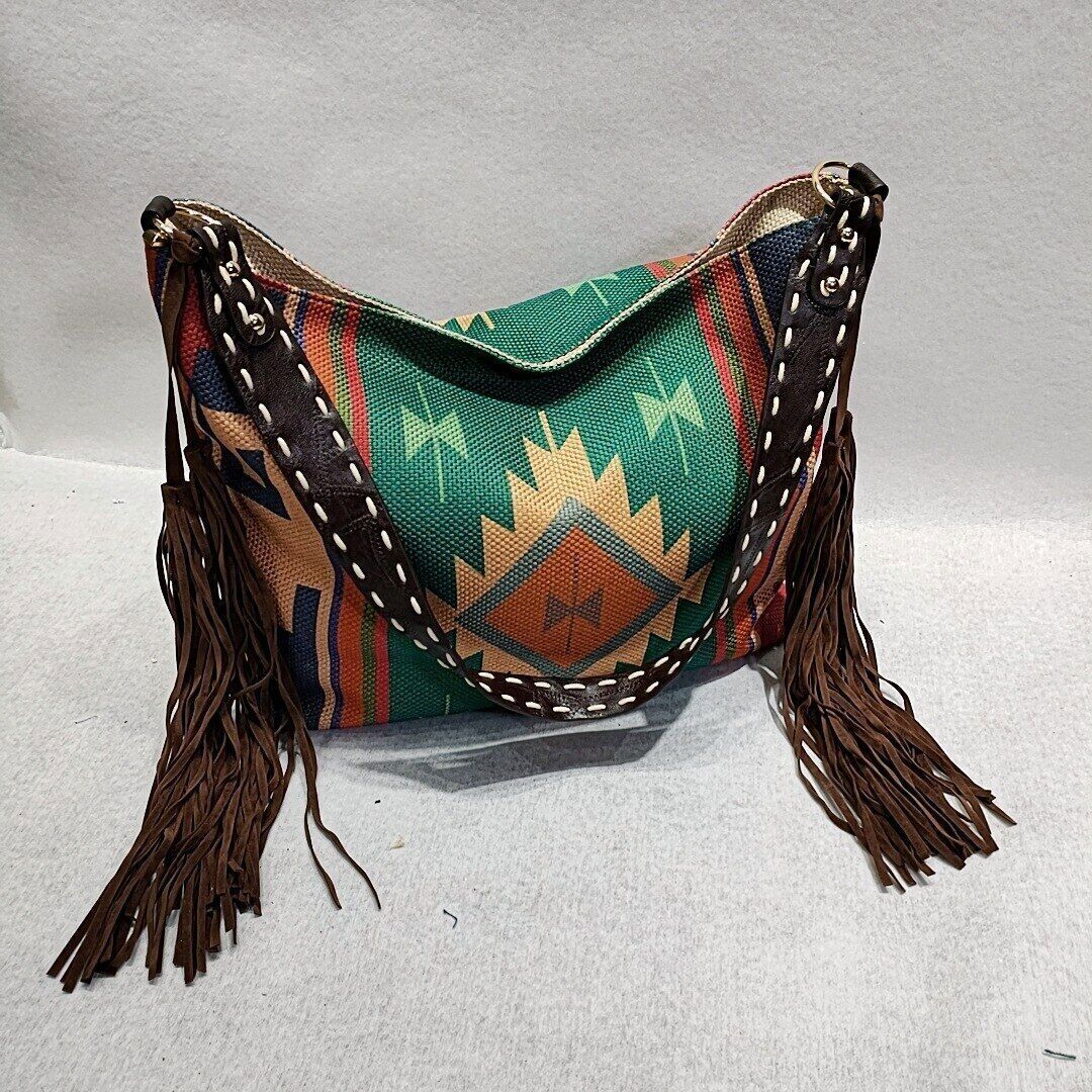 Woman Bags Female Handbag Hand Canvas Linen Shoulder Crossbody Bags Tassel