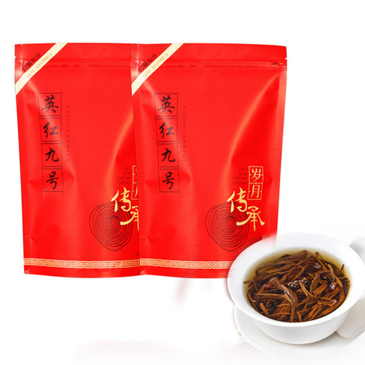 250g Chinese Top Black Tea Yinghong No.9 Tea British Red Tea Health Care Tea