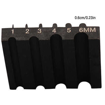 Double Side Repair Tool Cutting Leather Thinner Edge Skiving Tool Leathercraft k