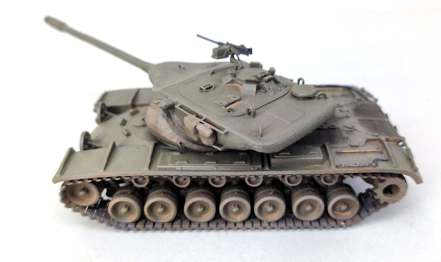 US T57 T-57 experimental heavy tank Floz 1/72 built tank model