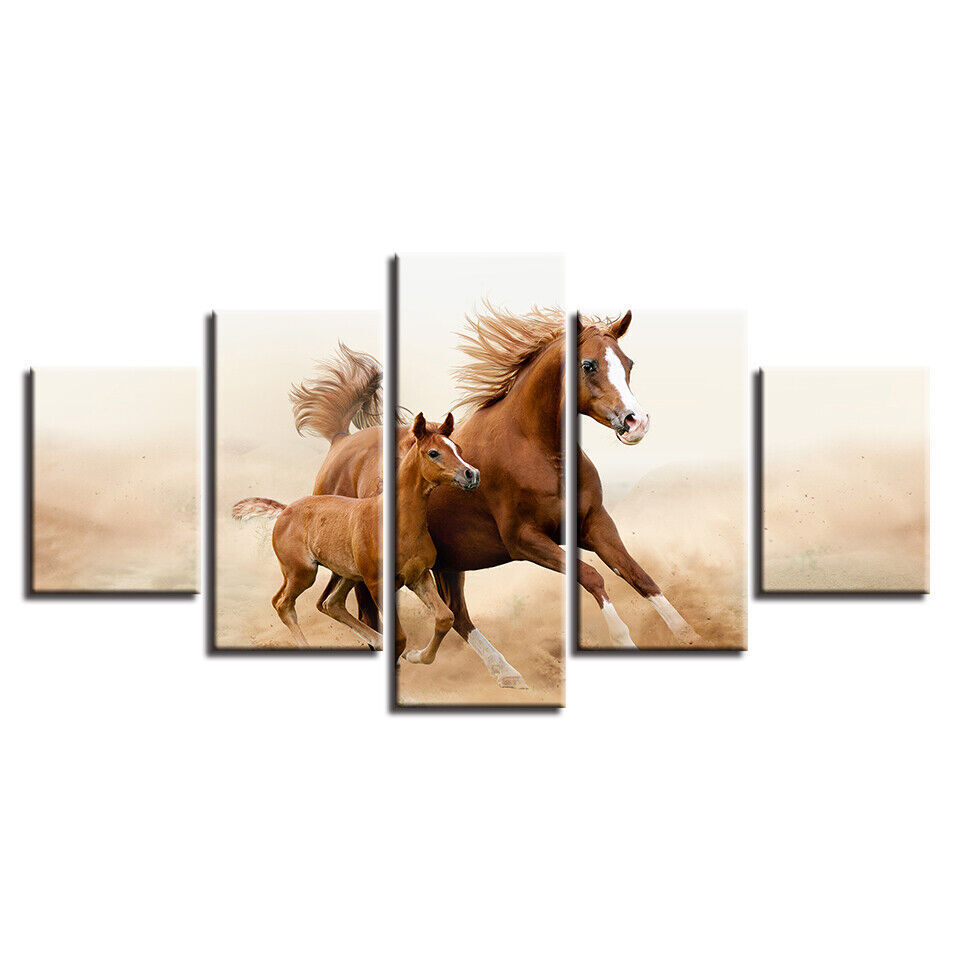 Awesome Sea Shells Starfishes Ocean Beach Canvas Prints Galloping Wall Art Decor