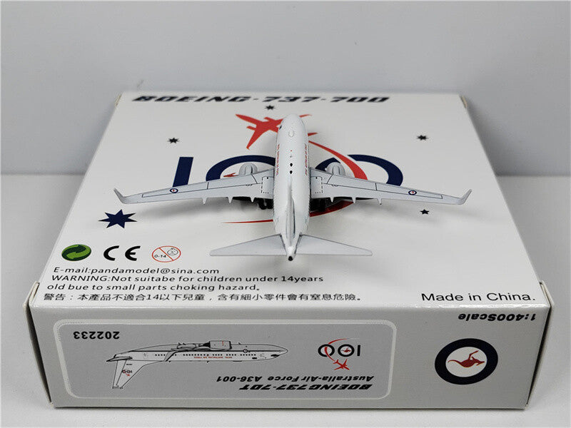 Panda Model Royal Australian Air Force FOR BOEING B737-700 A36-001 1:400 Model