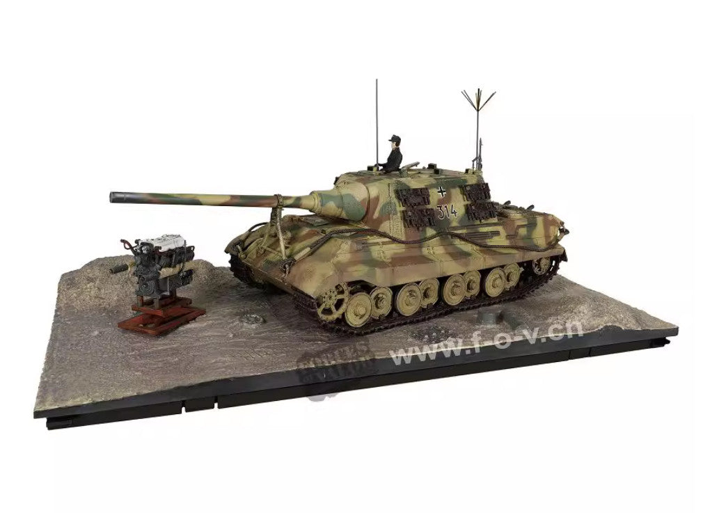 1:32 FOV German WWII Heavy Tank Destroyer SD.KFZ.186 JAGDTIGER Diecast Model